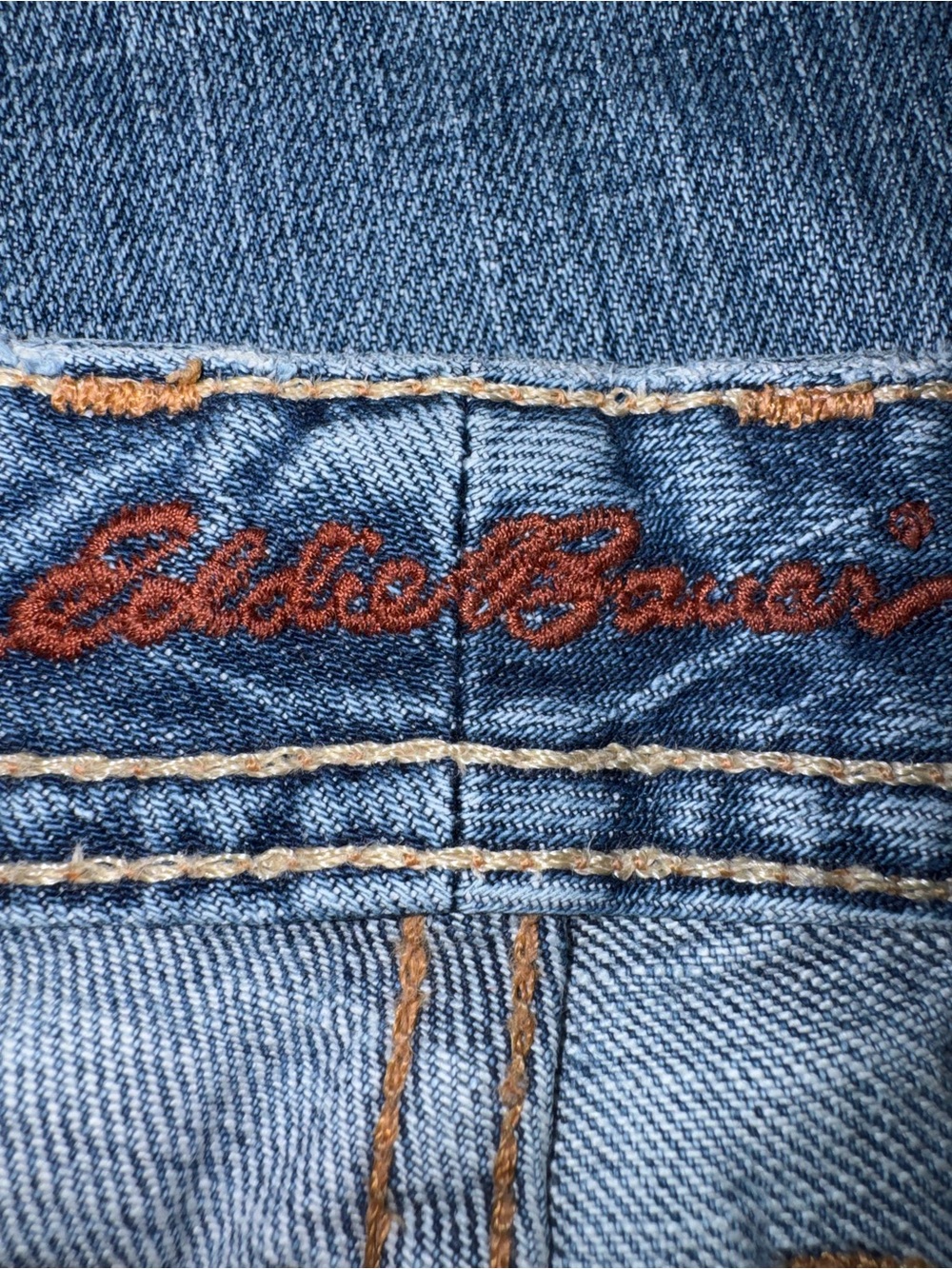 Eddie Bauer Relaxed Straight Leg Jeans Light Wash Women’s Size 16R Denim - Picture 5 of 9